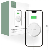 Tech-Protect QI15W-A34 Magnetic MagSafe Wireless Charger White