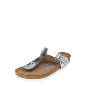 BIRKENSTOCK Japonke Gizeh SFB, srebrna