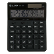 Kalkulator Eleven - SDC333XBK, crni