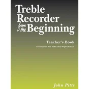 PITTS:TREBLE RECORDER FROM THE BEGINNING TEACHERS BOOK