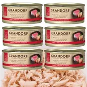 Grandorf Cat konzerva za macke Grain Free - Fileti Tune & Škampi 70g