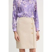 Luisa Spagnoli Ravno krilo Tanzania 543169 Bež Regular Fit