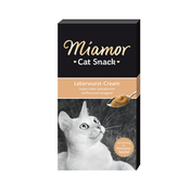 MIAMOR hrana za mačke Cat Snack (okus: testenine z jetri), 6x15g