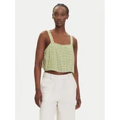 RVCA Top 23B041503 Zelena Relaxed Fit