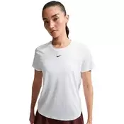 NIKE Funkcionalna majica One Classic  črna / bela