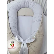 Bubamara037 Gnezdo za bebe, Svetlosivo-bež