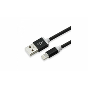 Sbox usb iPhone7-8 pin lightning kabel,crni