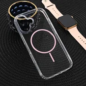 Maska za iPhone 17 6.3 Magsafe Color Line roze