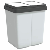 Dvostruka kanta bijela 2 x 25 L