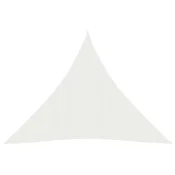 Jedro za zaštitu od sunca 160 g/m2 bijelo 4,5x4,5x4,5 m HDPE