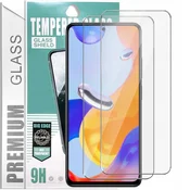 shumee 2x kaljeno steklo GSMstyle za Xiaomi Redmi Note 11 PRO 4G/11 PRO 5G