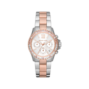 Ročna ura Michael Kors Everest MK7214 Silver/Rose Gold/Rose Gold