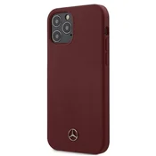 Mercedes Silicone Line ovitek za iPhone 12/12 Pro, rdeč