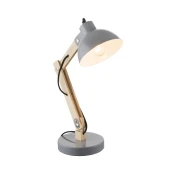 Brilagi - Stona lampa FOCUS 1xE27/40W/230V siva