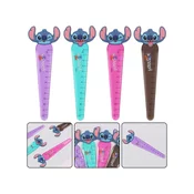 Disney DISNEY Stitch Otroško ravnilo, s figuro, šolsko 12 cm