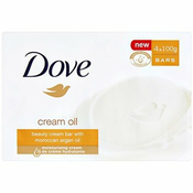 Dove Cream Oil sapun s arganovim uljem 4x100 g