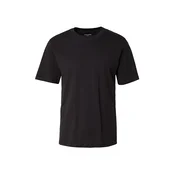 JACK & JONES Majica JJOSAKA  črna / naravno bela