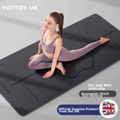Yottoy Prostirka za jogu, 183x68cm, Antracit