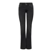 ONLY Kavbojke ONLPhoebe črn denim