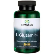 L-glutamin, 500 mg - 100 kapsul