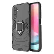 Ring Ring Armor futrola za Samsung Galaxy A24 4G (oklopna, magnetni prsten, crna)