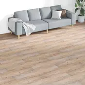vidaXL Deske za talne obloge 18 pcs Rjava 5,26 m2 PVC