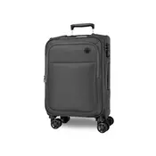 Jada Toys MOVOM Atlanta Grey, Tekstilni potovalni kovček, 56x37x20cm, 34L, 5318623 (majhen)