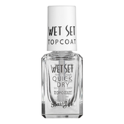 Barry M hitrosušeči nadlak za nohte - Wet Set Quick Dry Topcoat (QDTC)