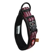 Pasja ovratnica BIVOUAK nastavljiva 25-35cm rdeča Zolux