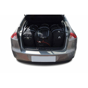 KJUST Komplet 4 kosov potovalnih torb SPORT za RENAULT LAGUNA HATCHBACK 2007-2015