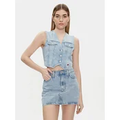 Tommy Jeans Telovnik DW0DW17684 Modra Regular Fit