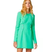 Chiara Ferragni Ženska haljina 73CBO920N0103-104, Zelena