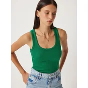 Happiness Istanbul Top Tanktops & Camis zelena