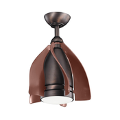 Kichler KLF-TERNA-15-BB-LED Zatemnitveni stropni ventilator TERNA LED/10W/230V+RC