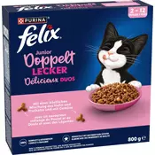 Felix Mačja hrana JUNIOR Doubly Delicious - Perutnina - 800 g