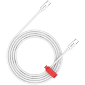 CANYON cable CC100AB C-C 100W Braided 2m White - CND-CC100AB20W