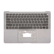 Apple MacBook Air 13 A1932 (2018 - 2019) - zgornji okvir tipkovnice + ameriška tipkovnica (Space Gray)