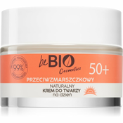Dnevna krema za lice protiv bora 50+ beBio natural 50ml