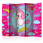 Paravan u 5 dijelova - Dancing Unicorn II [Room Dividers] 225x172