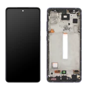 Rezervni del Samsung A528B Galaxy A52s 5G LCD zaslon + touch enota svetlo vijoličen (servisni paket) (GH82-26861C)