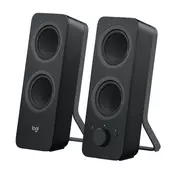 Logitech Z207, 2.0, 5 Watts RMS/10 Watts Peak power, Bluetooth, black