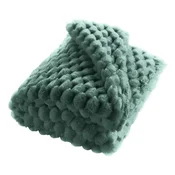 Zelena odeja iz mikropliša 220x240 cm Frosty – douceur dintérieur