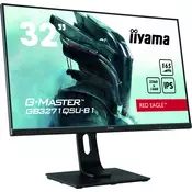 IIYAMA G-Master GB3271QSU-B1 31.5inch IPS Gaming WQHD 165Hz 400cd/m2 0.5ms 1xHDMI 1xDP 2xUSB 3.0