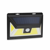 Stenska solarna COB LED solarna svetilka s senzorjem gibanja 5W 300lm 1200 mAh IP65