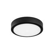 LED2 - LED spoljašnje plafonsko svetlo sa senzorom KERY LED/18W/230V IP65 crna