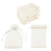 INF Organza vrečke 100 kom Creme, (21246987)