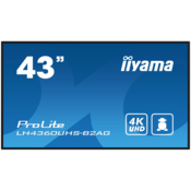 IIYAMA Prolite LH4360UHS-B2AG LFD - 108 cm (42.5), 4K UHD (3840x2160), VA, 60Hz, 6,5ms, 500 cd/m? - LH4360UHS-B2AG