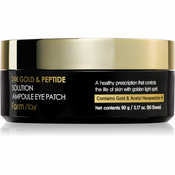 shumee 24K zlato &amp; Peptide Perfect Ampoule Eye Patch obliži za oči s 24-karatnim zlatom in peptidi 60 kos.