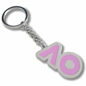 Privjesak za kljuceve Australian Open Keyring AO Logo - pink