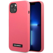 Karl Lagerfeld KLHCP13SSLMP1PI iPhone 13 mini 5,4 hardcase fuchsia Silicone Plaque (KLHCP13SSLMP1PI)